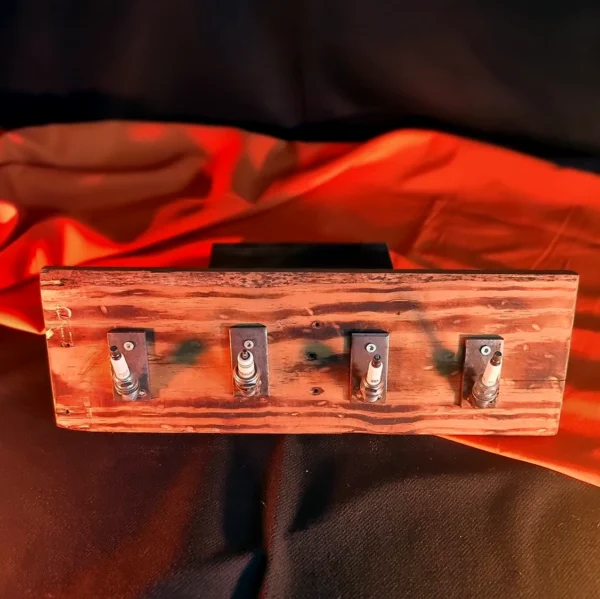 MANCAVE-Spark Plugs Coat Hooks-5